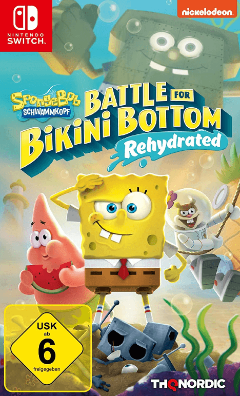 Spongebob Schwammkopf: Battle for Bikini Bottom Rehydrated
Das Cover zum Spiel!